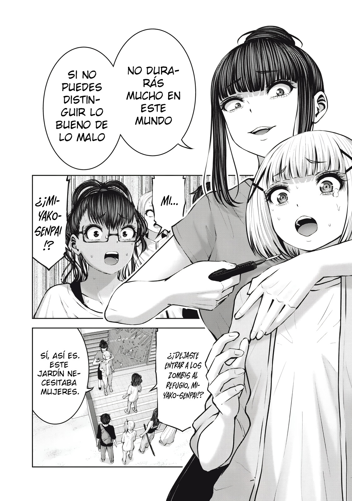 ZOMBIE SEKAI DE HAREM WO TSUKUROU Capitulo 18.1 página 3