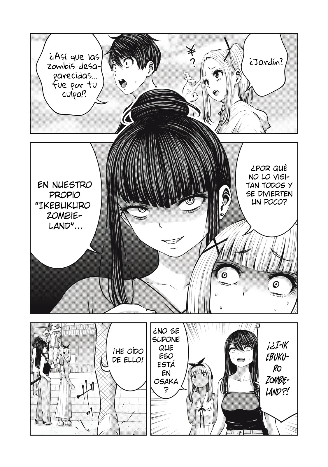 ZOMBIE SEKAI DE HAREM WO TSUKUROU Capitulo 18.1 página 4