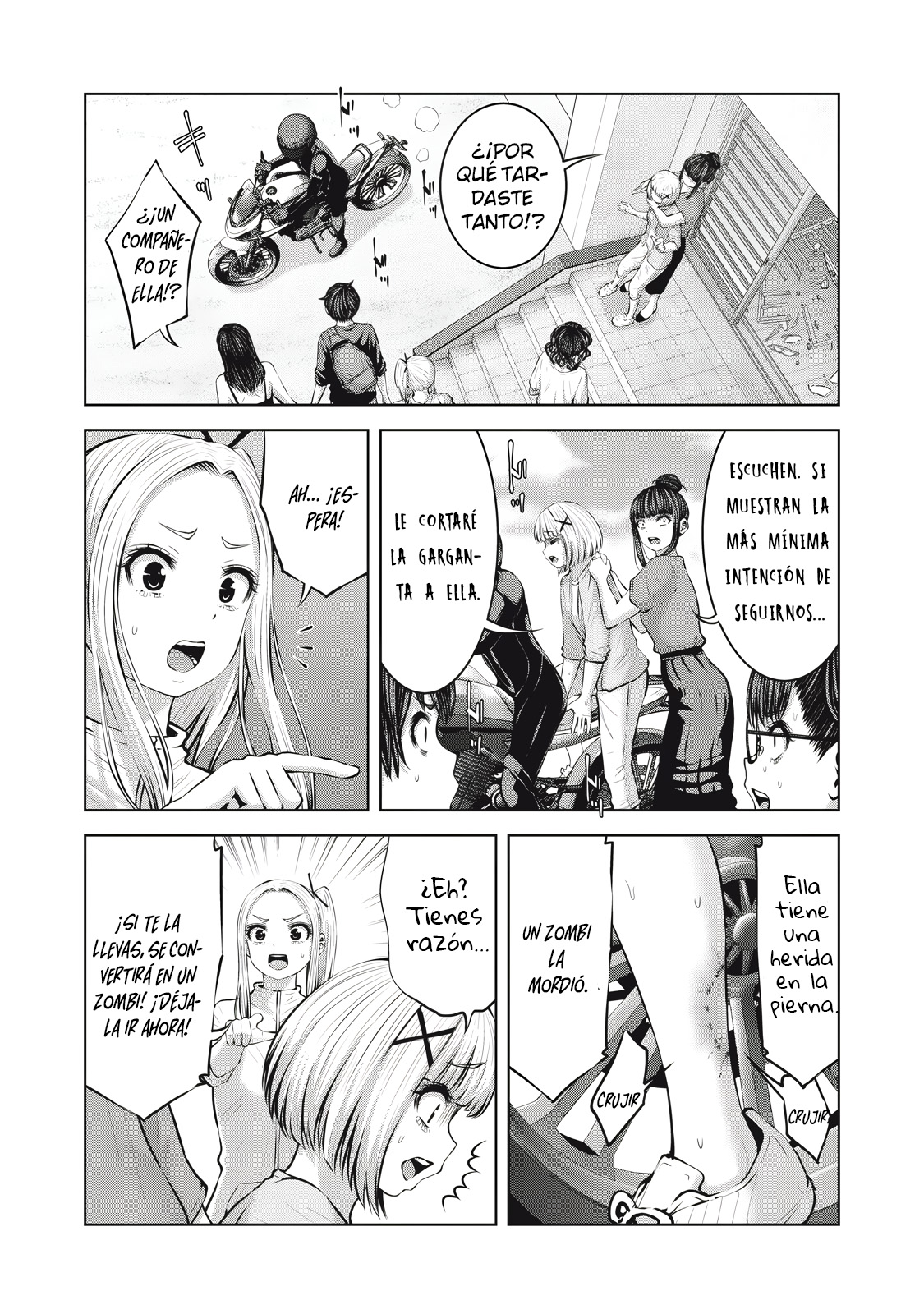 ZOMBIE SEKAI DE HAREM WO TSUKUROU Capitulo 18.1 página 7