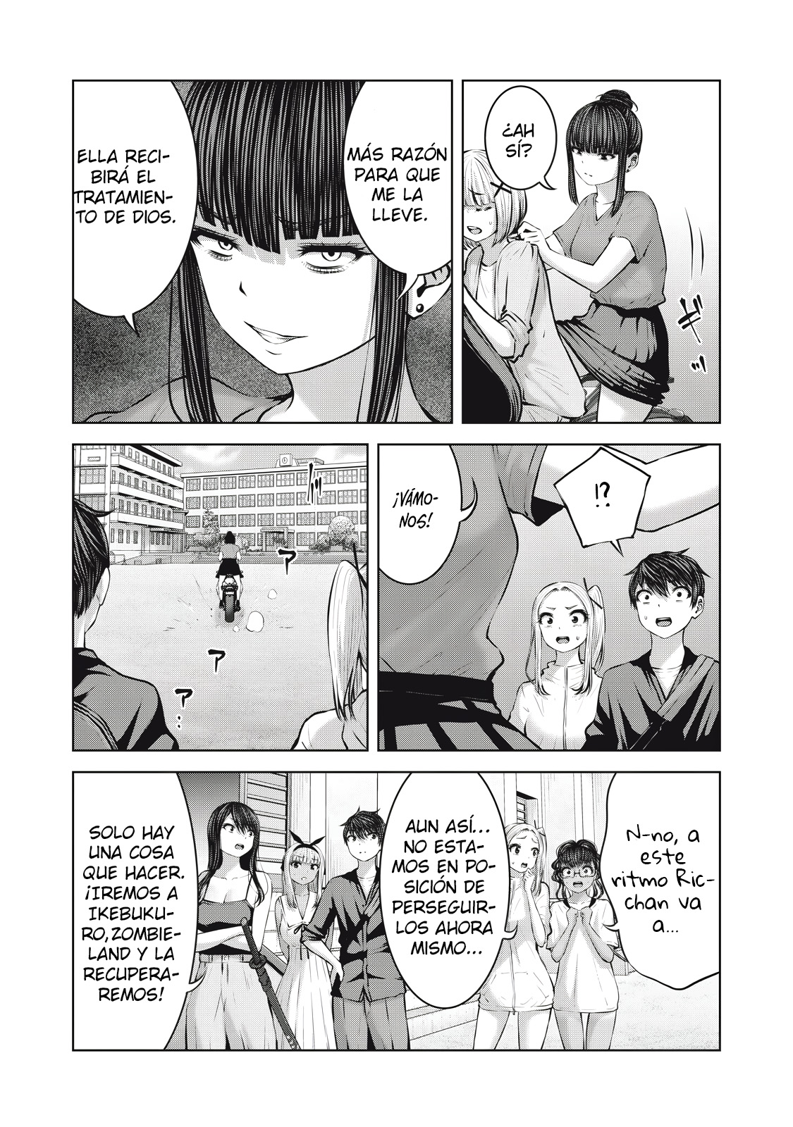 ZOMBIE SEKAI DE HAREM WO TSUKUROU Capitulo 18.1 página 8