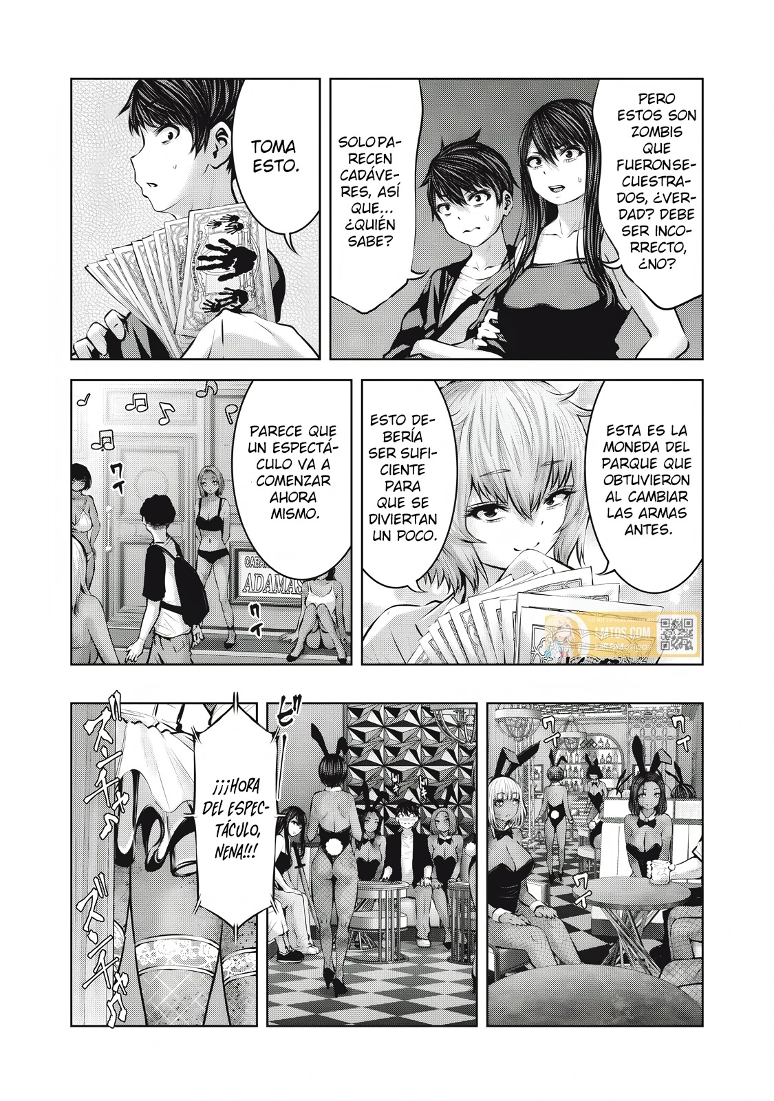 ZOMBIE SEKAI DE HAREM WO TSUKUROU Capitulo 18.2 página 11