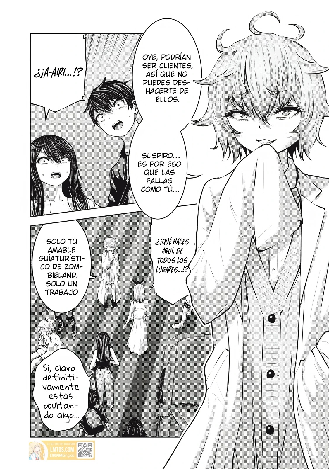 ZOMBIE SEKAI DE HAREM WO TSUKUROU Capitulo 18.2 página 4