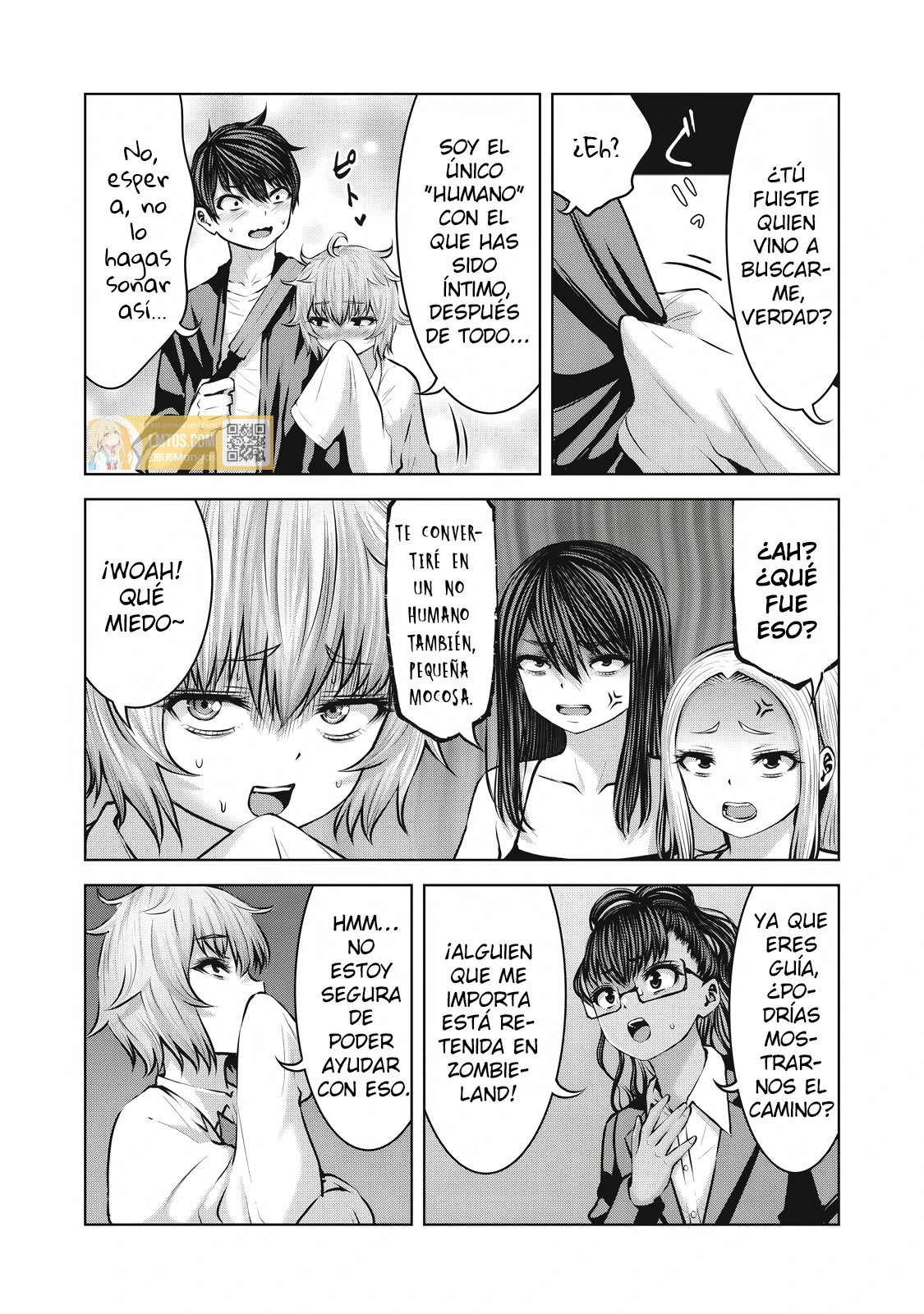 ZOMBIE SEKAI DE HAREM WO TSUKUROU Capitulo 18.2 página 5
