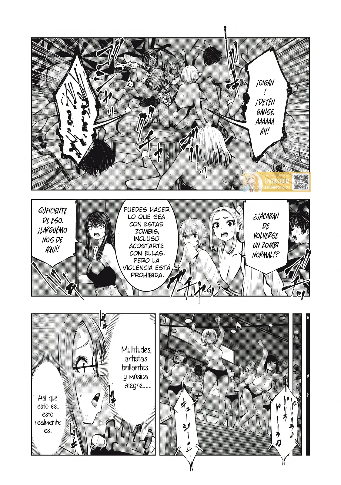 ZOMBIE SEKAI DE HAREM WO TSUKUROU Capitulo 19.1 página 11