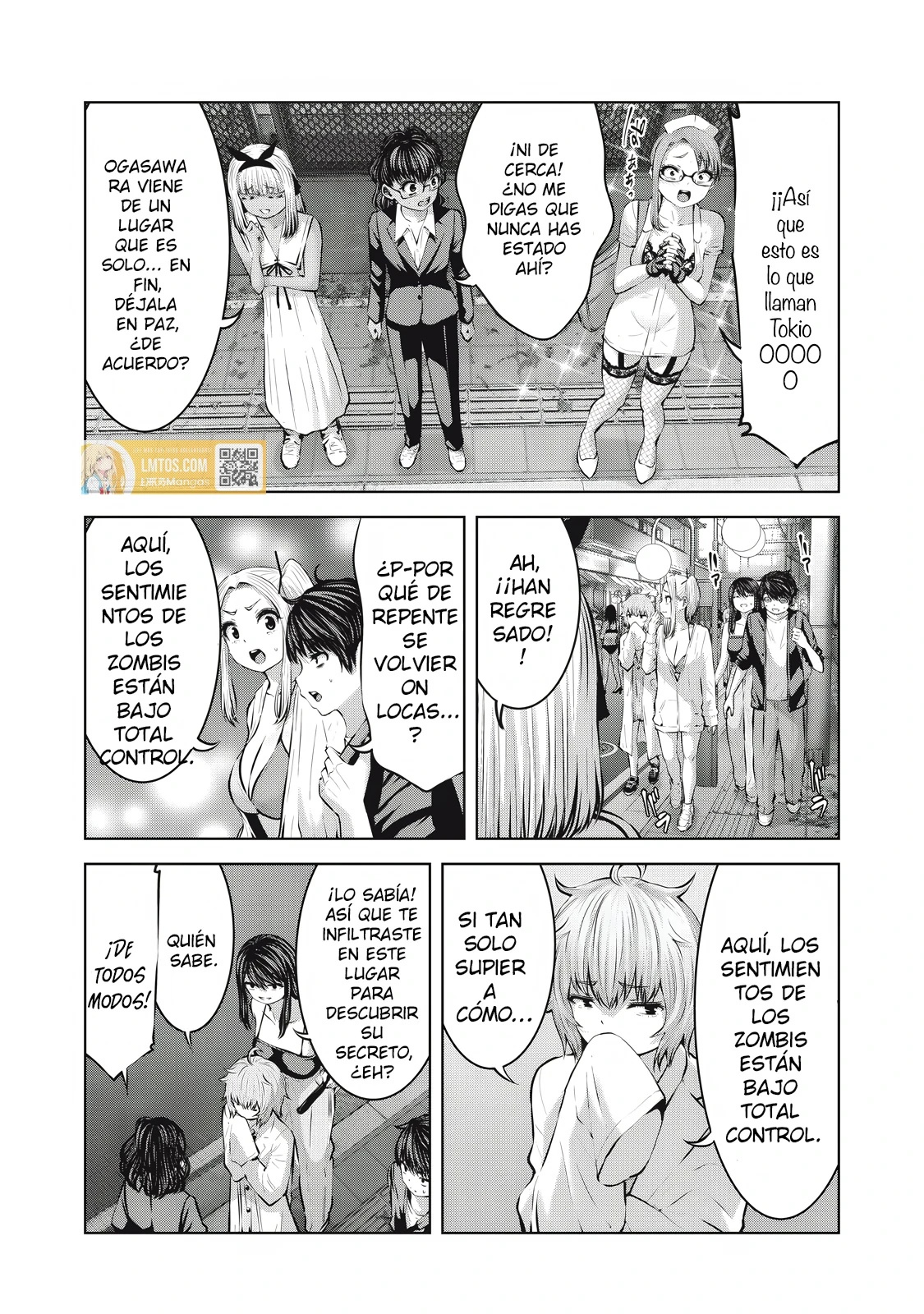 ZOMBIE SEKAI DE HAREM WO TSUKUROU Capitulo 19.1 página 12