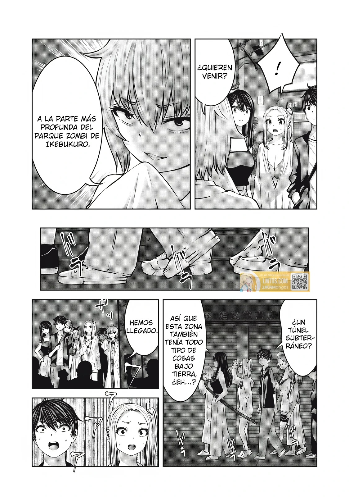 ZOMBIE SEKAI DE HAREM WO TSUKUROU Capitulo 19.1 página 14