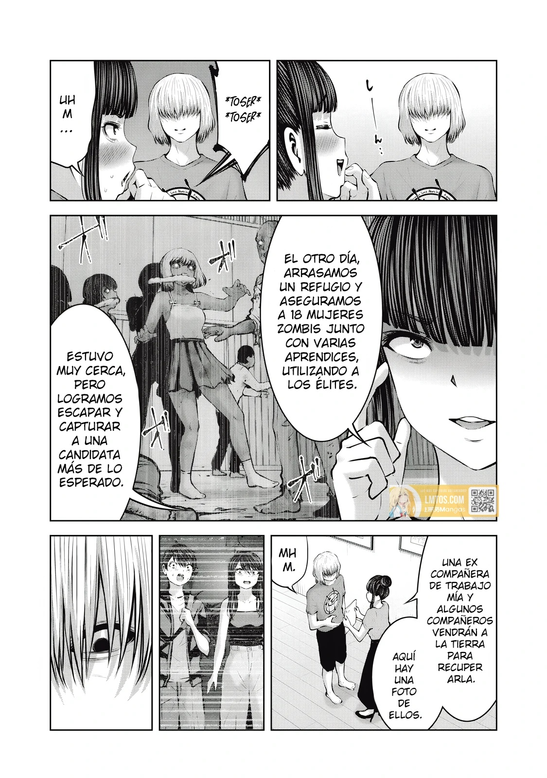 ZOMBIE SEKAI DE HAREM WO TSUKUROU Capitulo 19.1 página 6