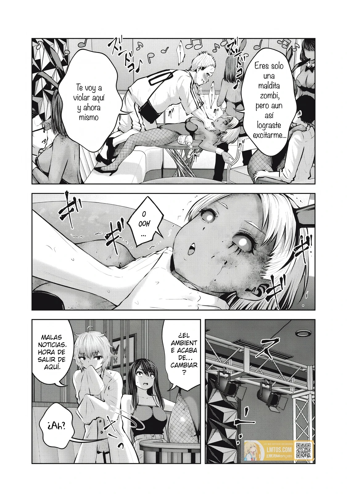 ZOMBIE SEKAI DE HAREM WO TSUKUROU Capitulo 19.1 página 9