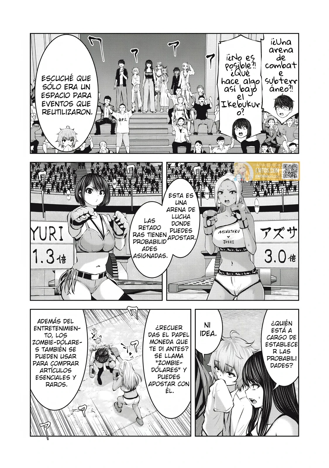 ZOMBIE SEKAI DE HAREM WO TSUKUROU Capitulo 19.2 página 2