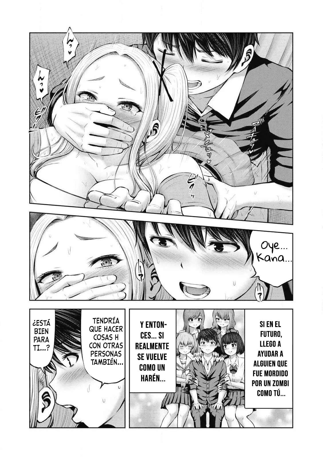 ZOMBIE SEKAI DE HAREM WO TSUKUROU Capitulo 2.2 página 8