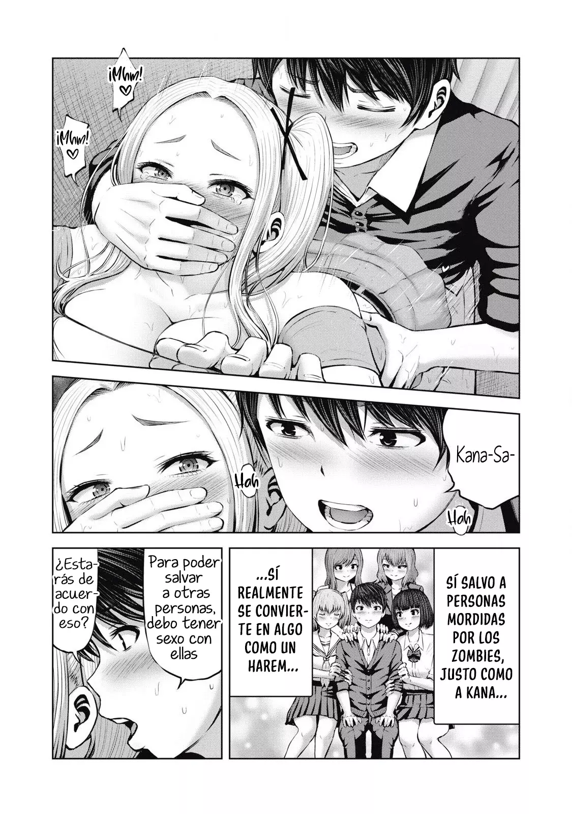 ZOMBIE SEKAI DE HAREM WO TSUKUROU Capitulo 2 página 21