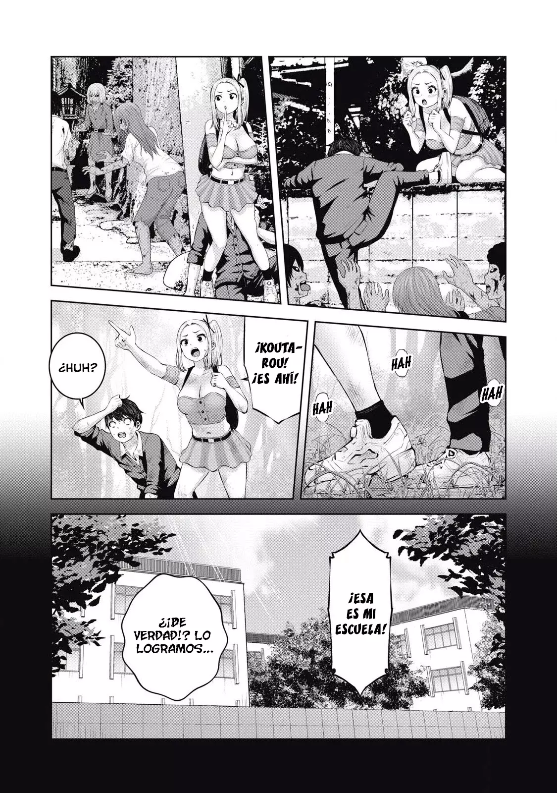 ZOMBIE SEKAI DE HAREM WO TSUKUROU Capitulo 2 página 28