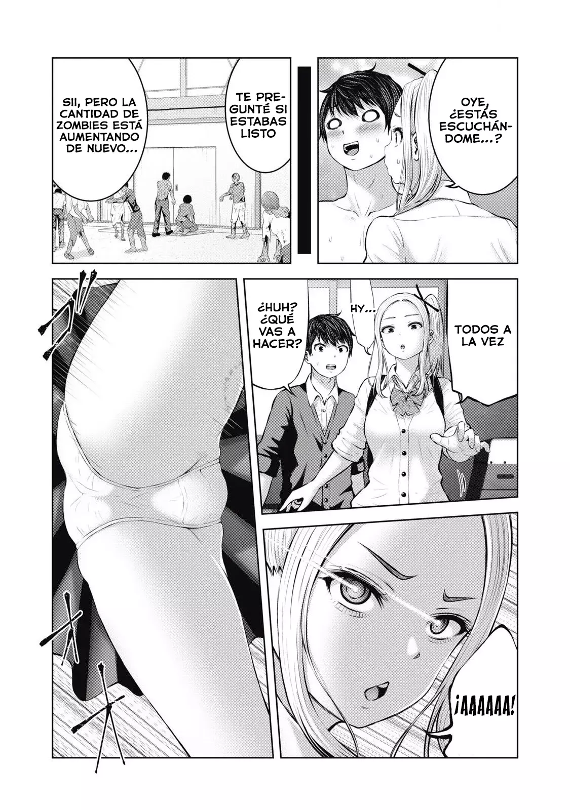 ZOMBIE SEKAI DE HAREM WO TSUKUROU Capitulo 2 página 8