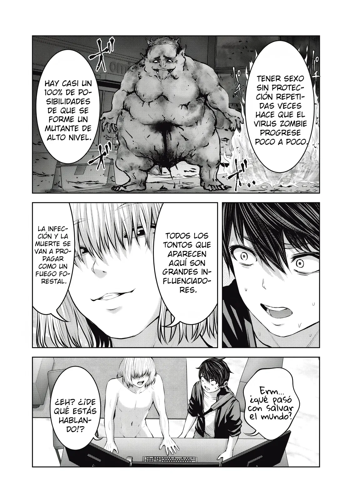 ZOMBIE SEKAI DE HAREM WO TSUKUROU Capitulo 21.2 página 12