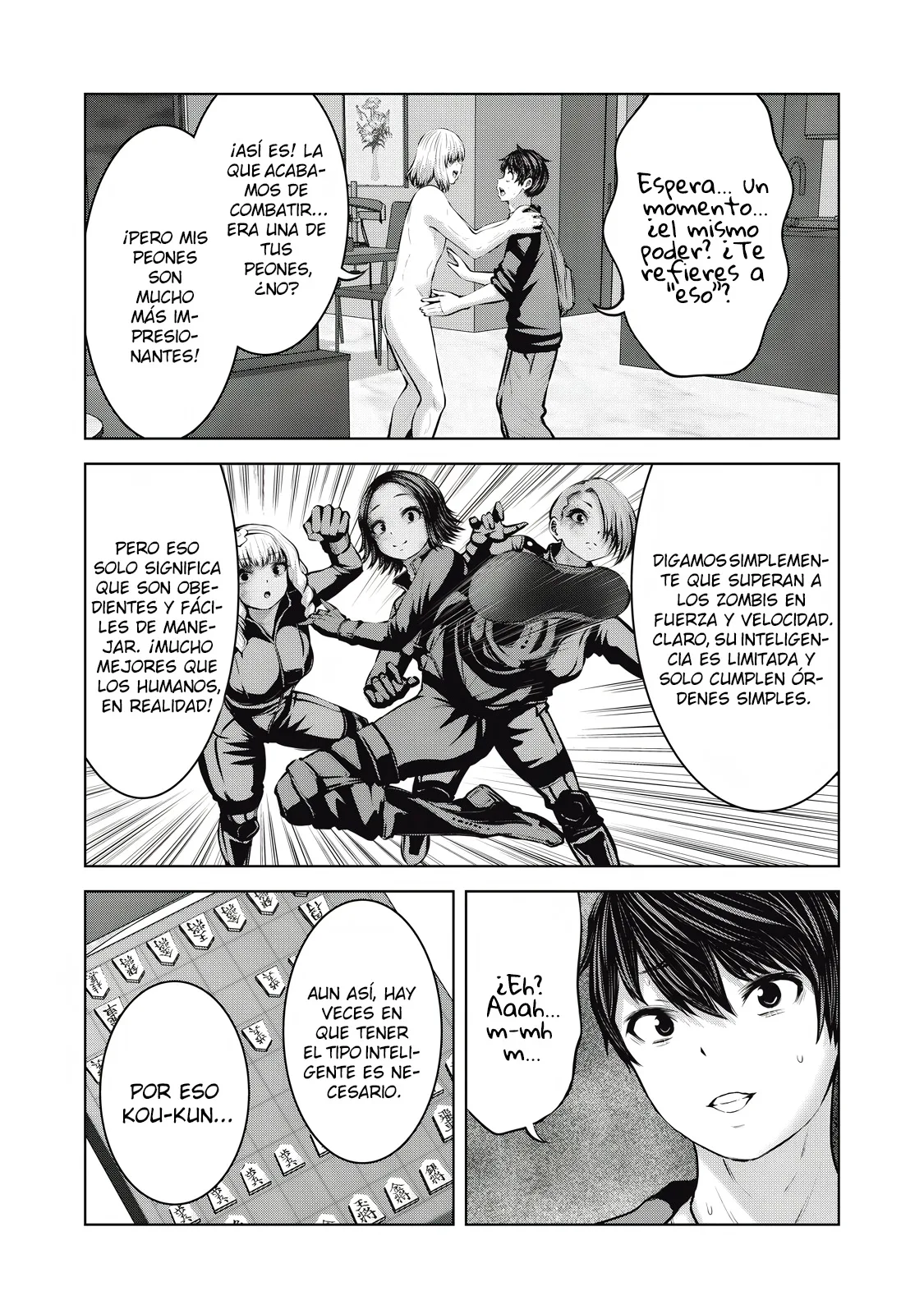 ZOMBIE SEKAI DE HAREM WO TSUKUROU Capitulo 21.2 página 4