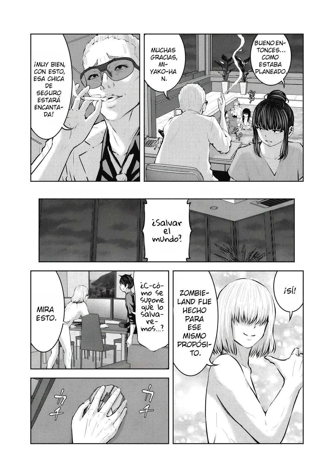 ZOMBIE SEKAI DE HAREM WO TSUKUROU Capitulo 21.2 página 8