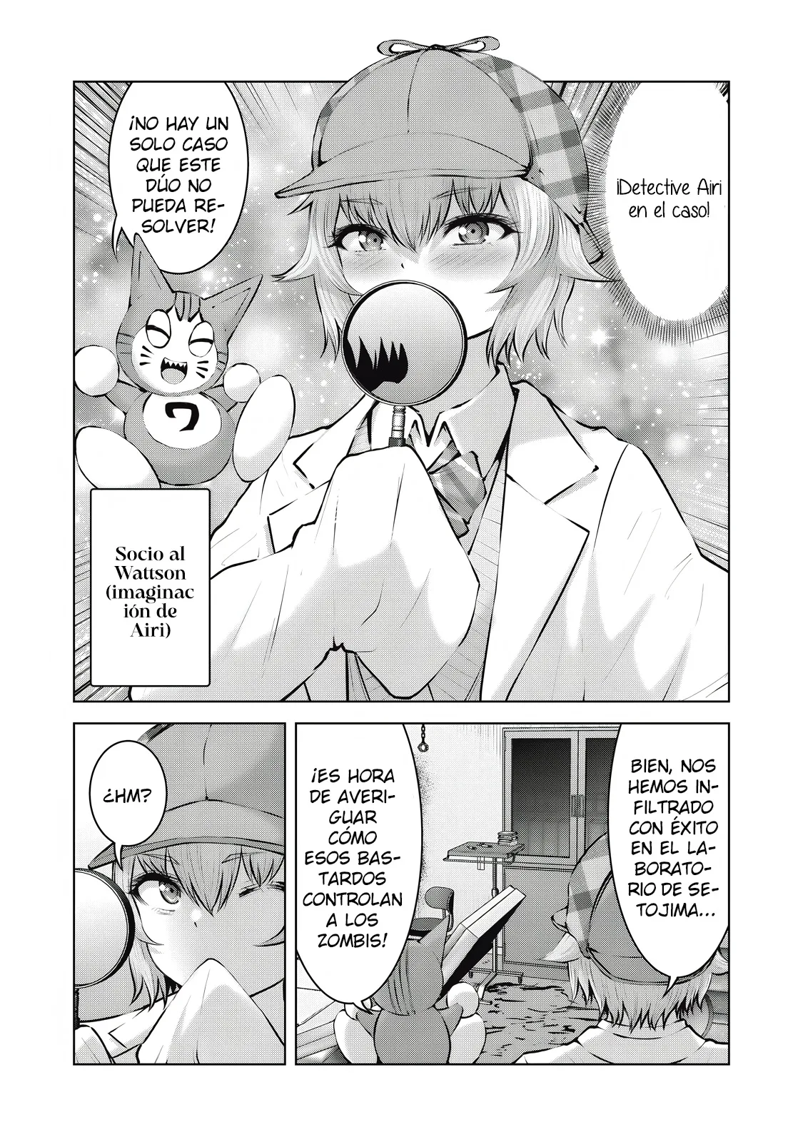 ZOMBIE SEKAI DE HAREM WO TSUKUROU Capitulo 22.1 página 9