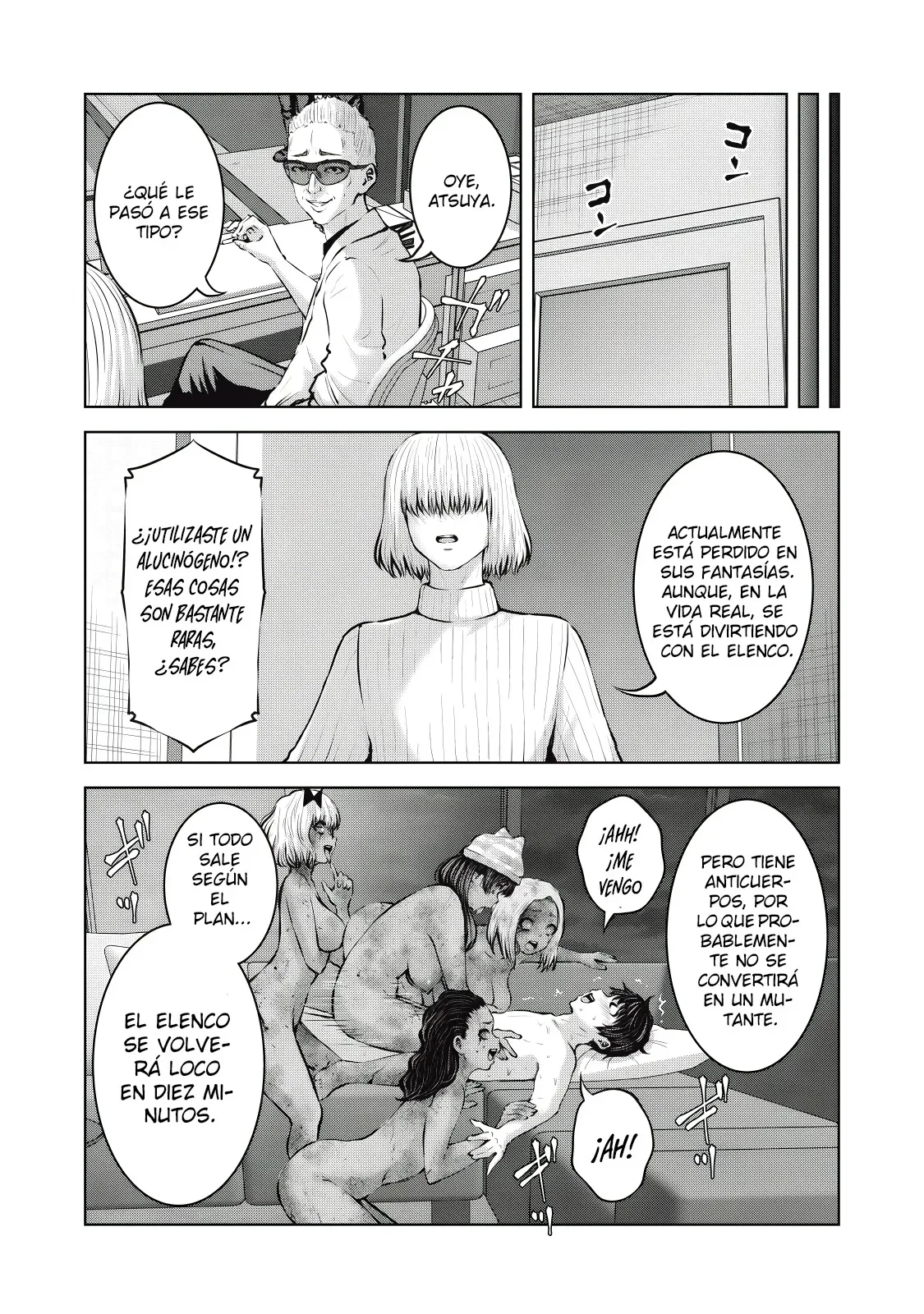 ZOMBIE SEKAI DE HAREM WO TSUKUROU Capitulo 22.2 página 4