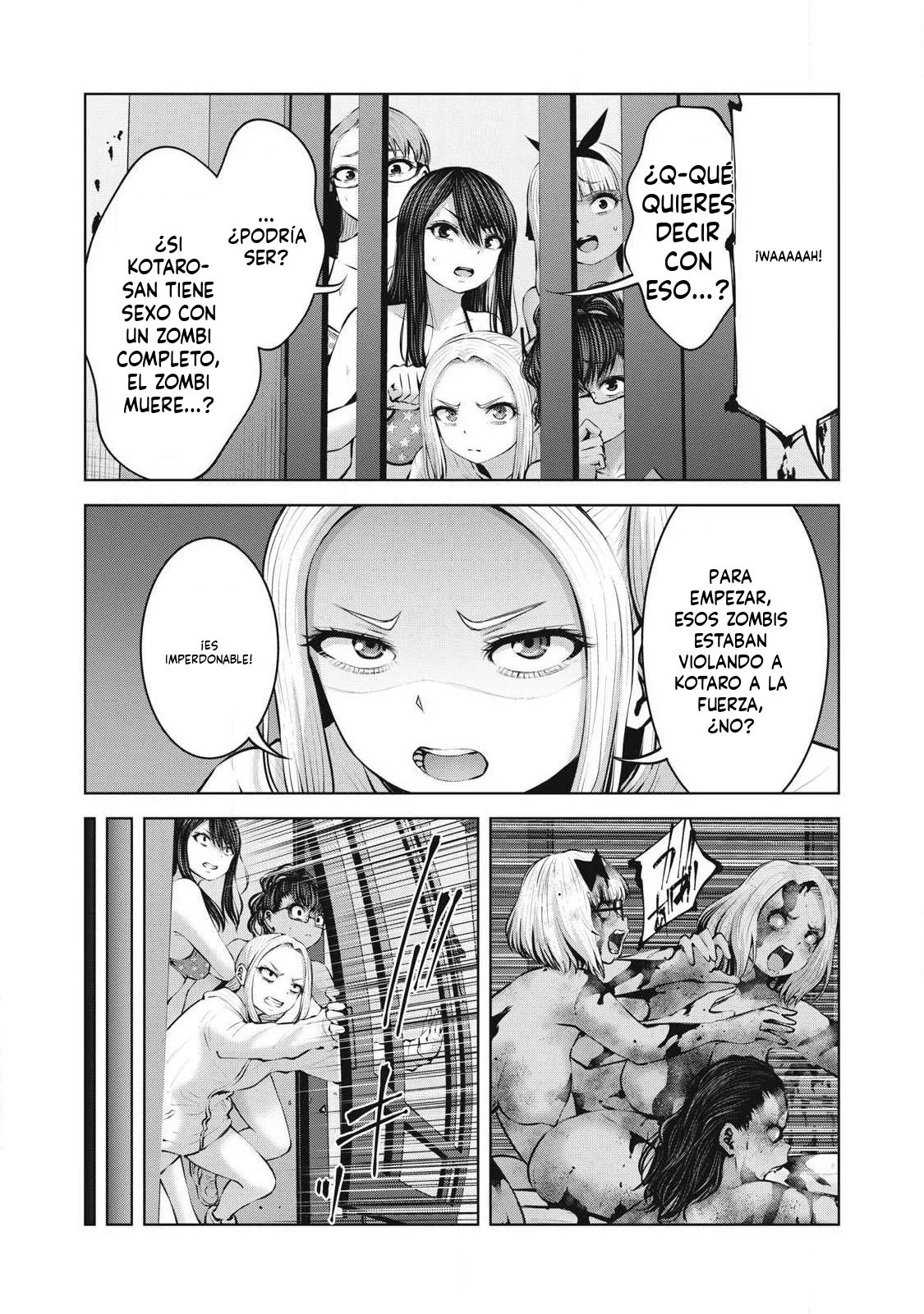 ZOMBIE SEKAI DE HAREM WO TSUKUROU Capitulo 23.1 página 12