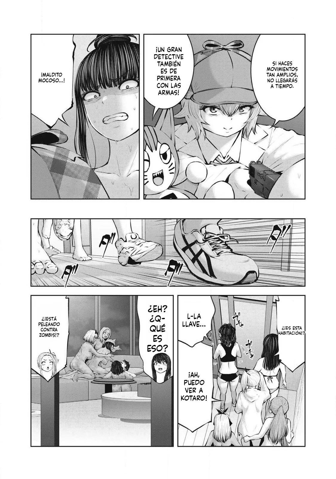 ZOMBIE SEKAI DE HAREM WO TSUKUROU Capitulo 23.1 página 8
