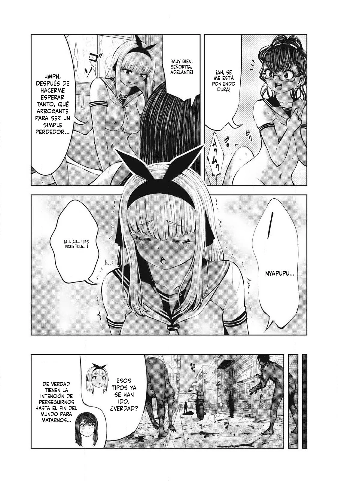 ZOMBIE SEKAI DE HAREM WO TSUKUROU Capitulo 23.2 página 15