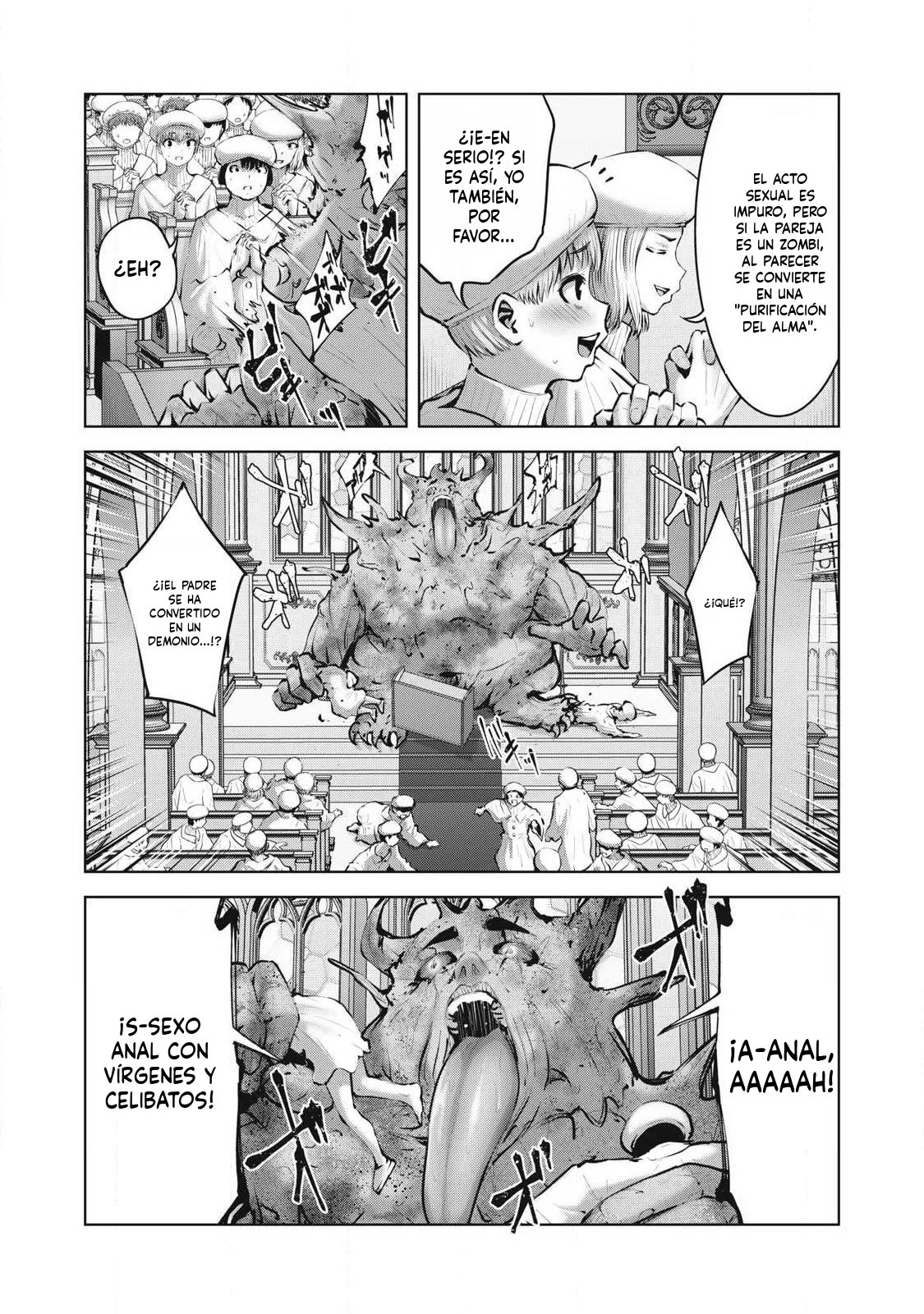 ZOMBIE SEKAI DE HAREM WO TSUKUROU Capitulo 23.2 página 6
