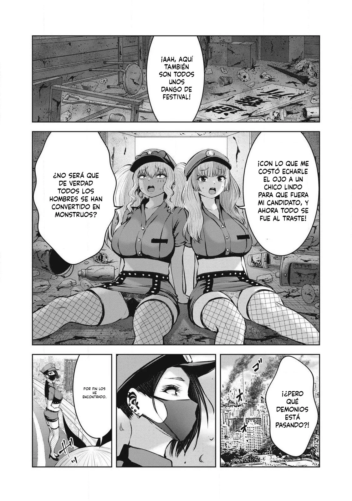 ZOMBIE SEKAI DE HAREM WO TSUKUROU Capitulo 24.1 página 15