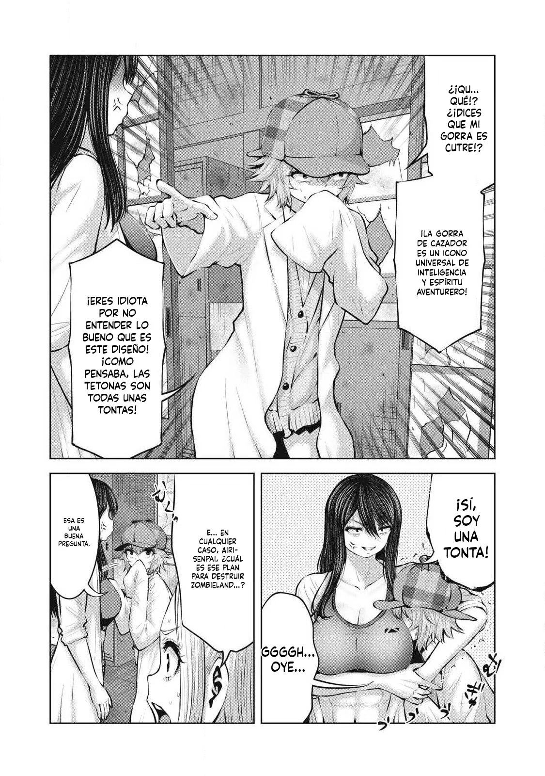 ZOMBIE SEKAI DE HAREM WO TSUKUROU Capitulo 24.1 página 2