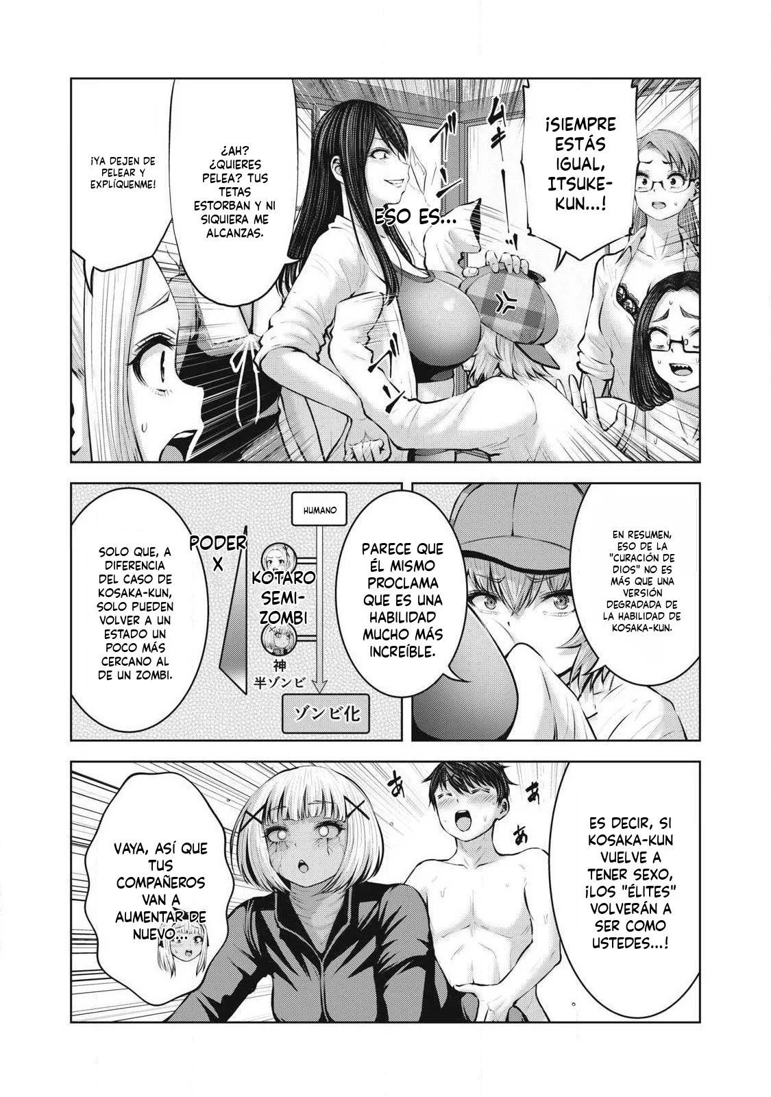 ZOMBIE SEKAI DE HAREM WO TSUKUROU Capitulo 24.1 página 6