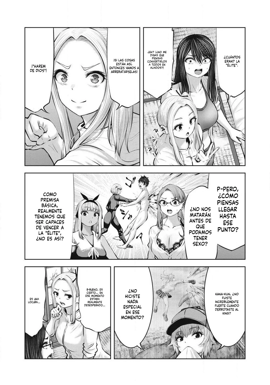 ZOMBIE SEKAI DE HAREM WO TSUKUROU Capitulo 24.1 página 7