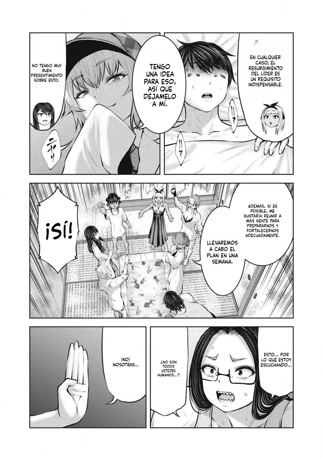 ZOMBIE SEKAI DE HAREM WO TSUKUROU Capitulo 24.1 página 9