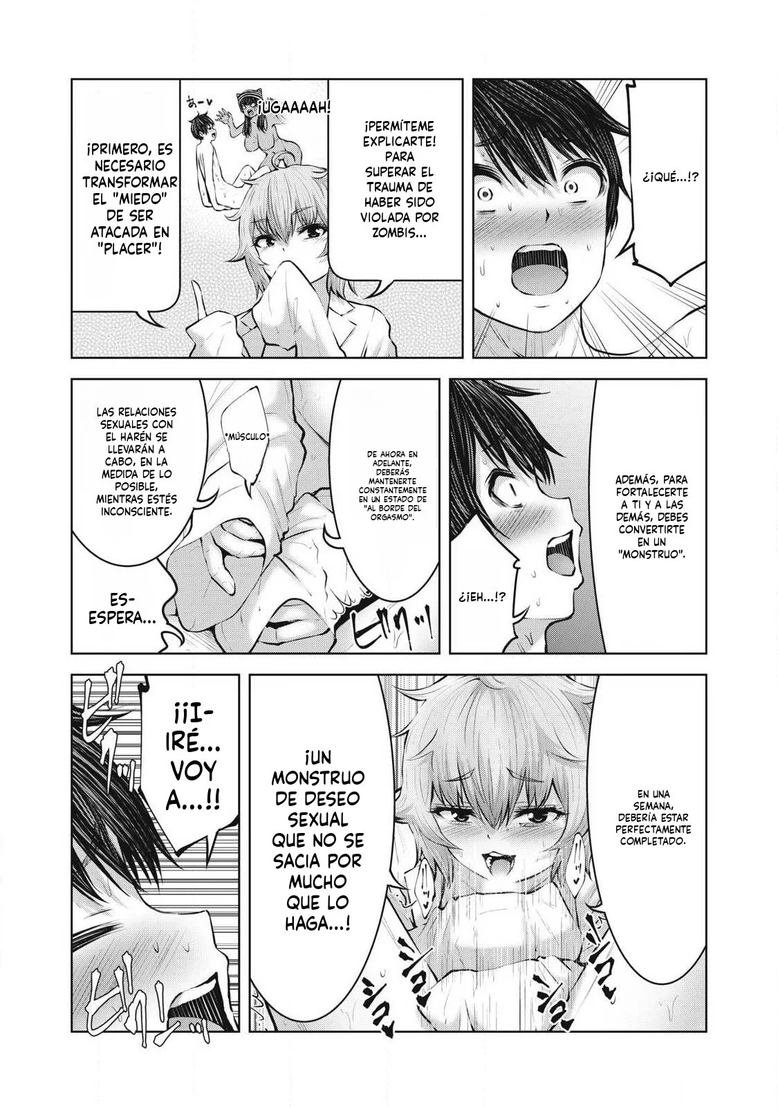 ZOMBIE SEKAI DE HAREM WO TSUKUROU Capitulo 24.2 página 5