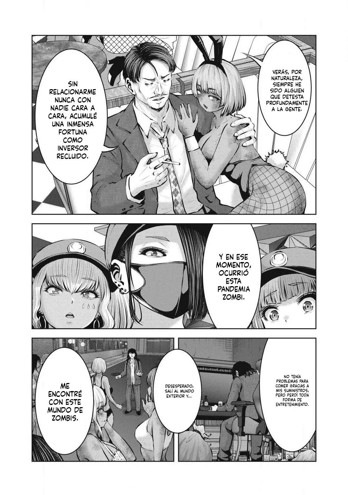 ZOMBIE SEKAI DE HAREM WO TSUKUROU Capitulo 25.1 página 4