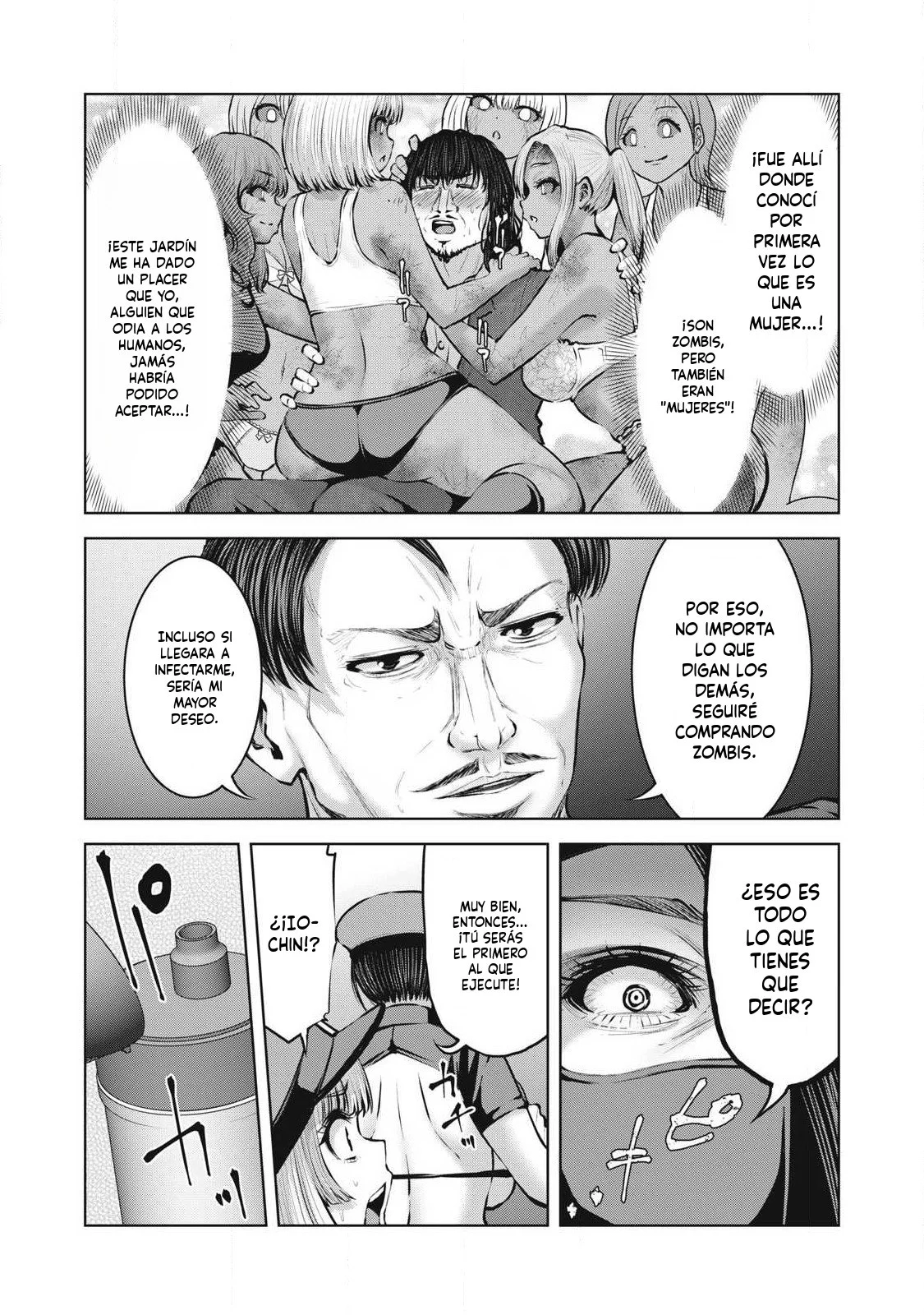 ZOMBIE SEKAI DE HAREM WO TSUKUROU Capitulo 25.1 página 5