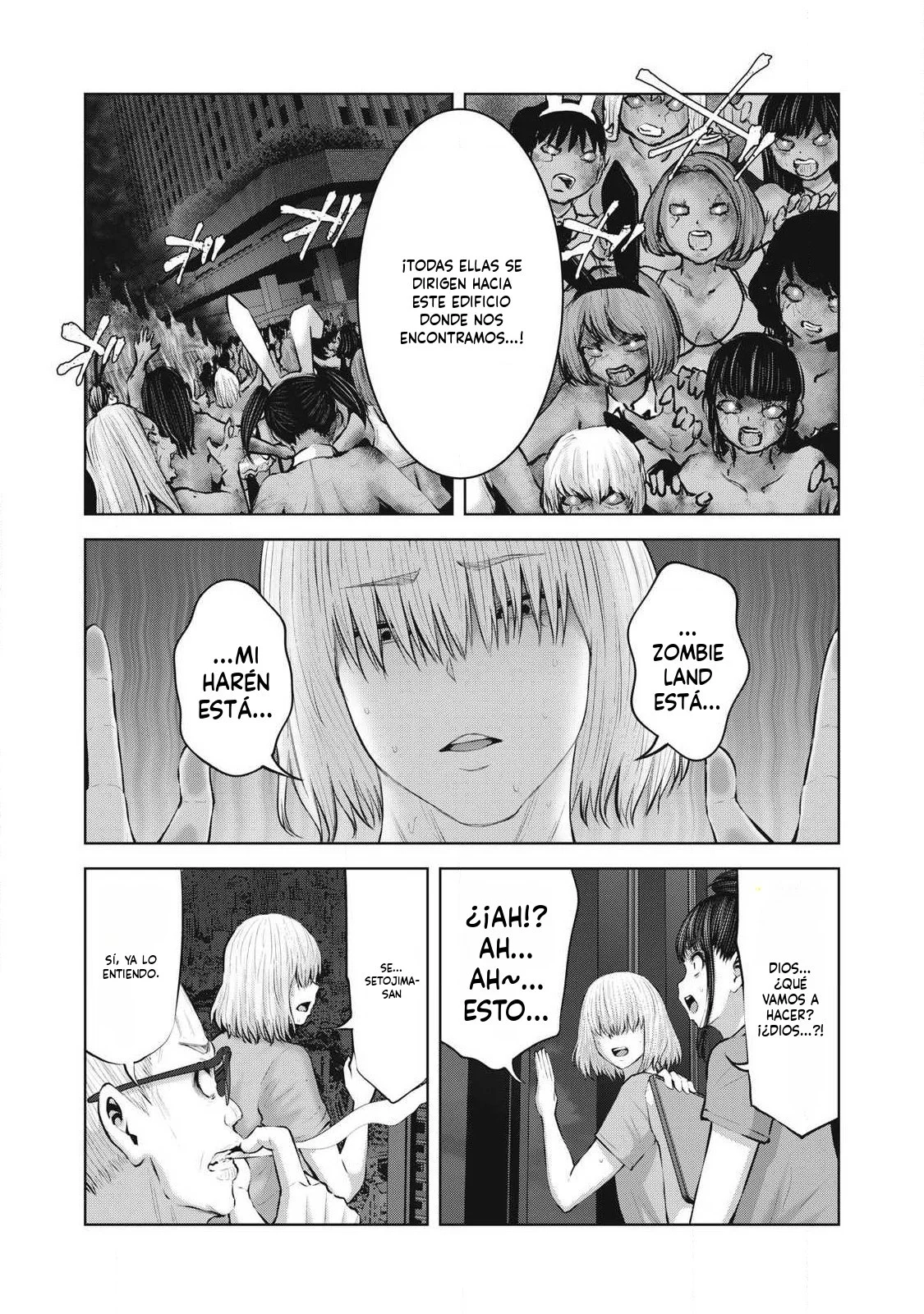 ZOMBIE SEKAI DE HAREM WO TSUKUROU Capitulo 26.1 página 17