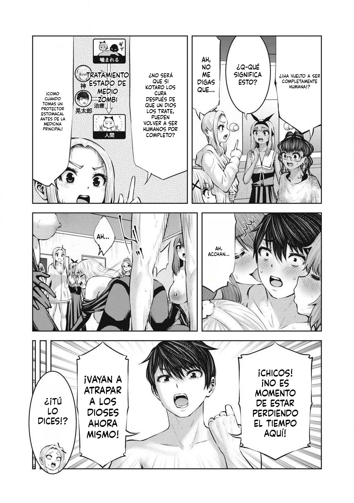 ZOMBIE SEKAI DE HAREM WO TSUKUROU Capitulo 27.2 página 5