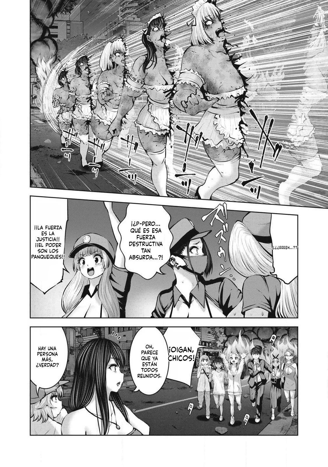 ZOMBIE SEKAI DE HAREM WO TSUKUROU Capitulo 27.2 página 8