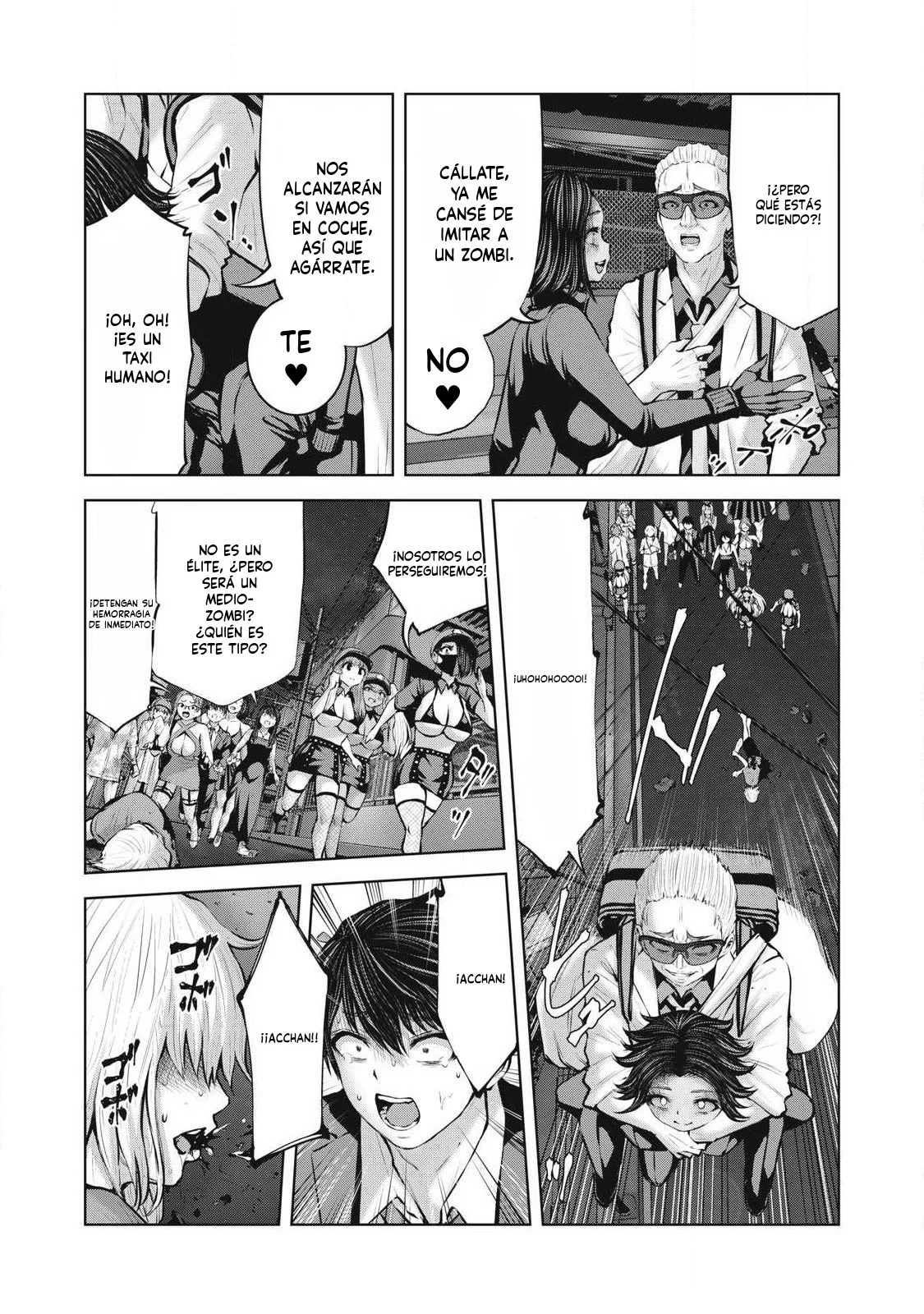 ZOMBIE SEKAI DE HAREM WO TSUKUROU Capitulo 28.2 página 7