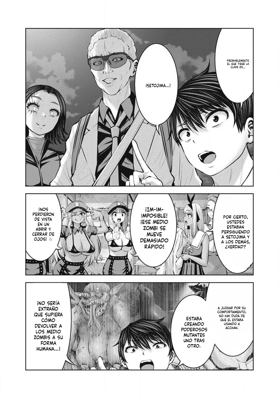 ZOMBIE SEKAI DE HAREM WO TSUKUROU Capitulo 29.1 página 10