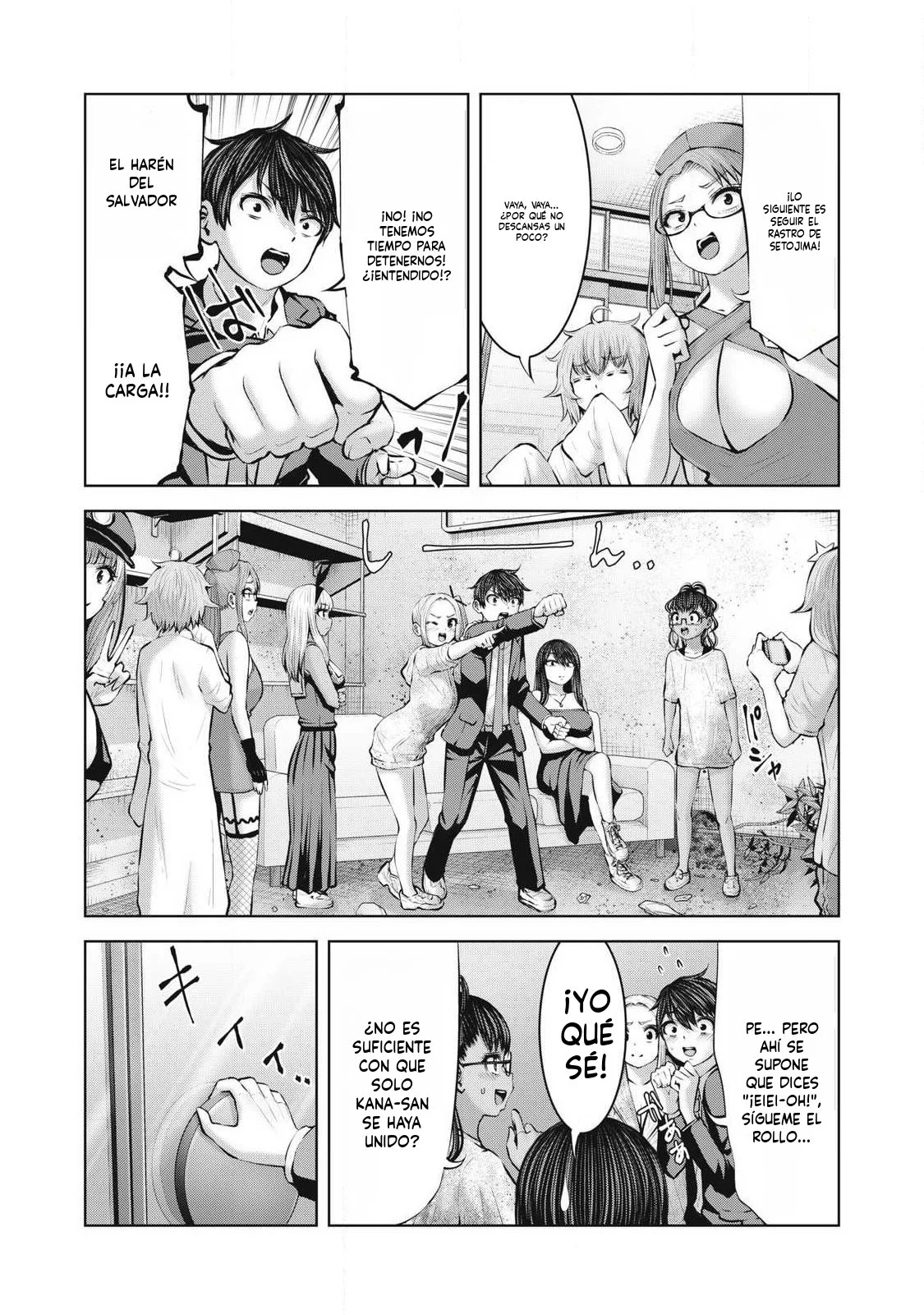 ZOMBIE SEKAI DE HAREM WO TSUKUROU Capitulo 29.1 página 11