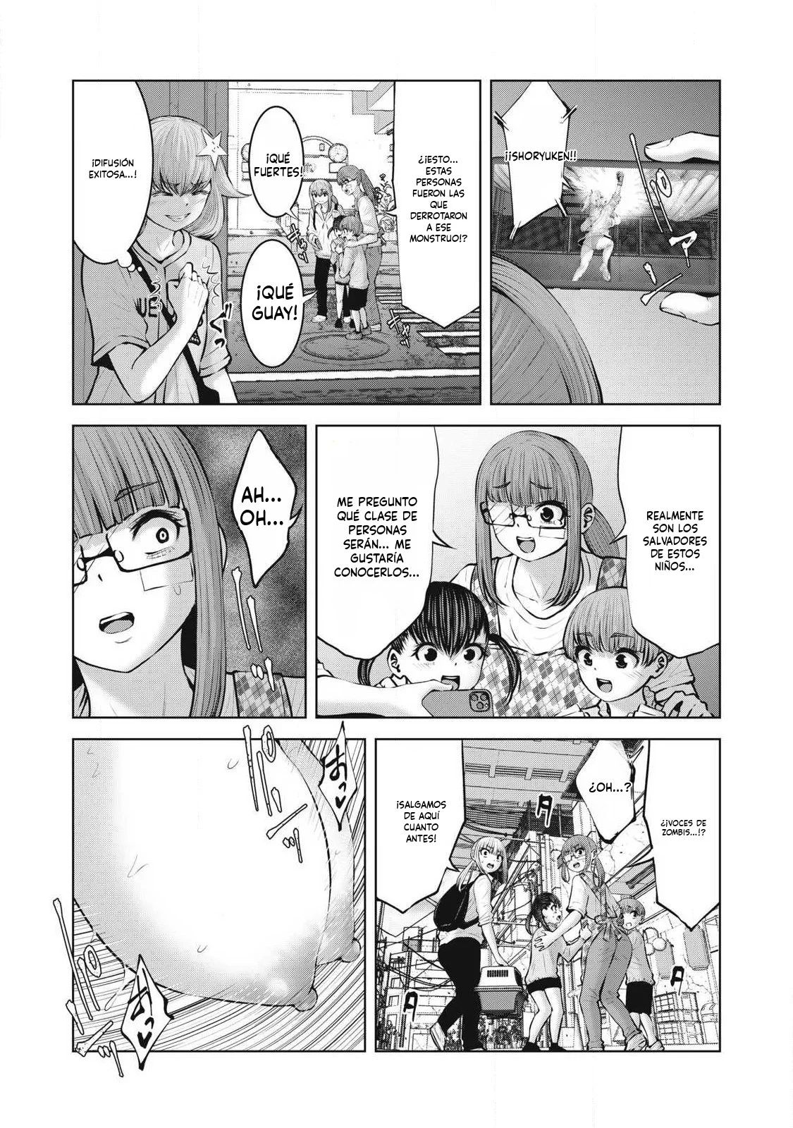 ZOMBIE SEKAI DE HAREM WO TSUKUROU Capitulo 29.1 página 3