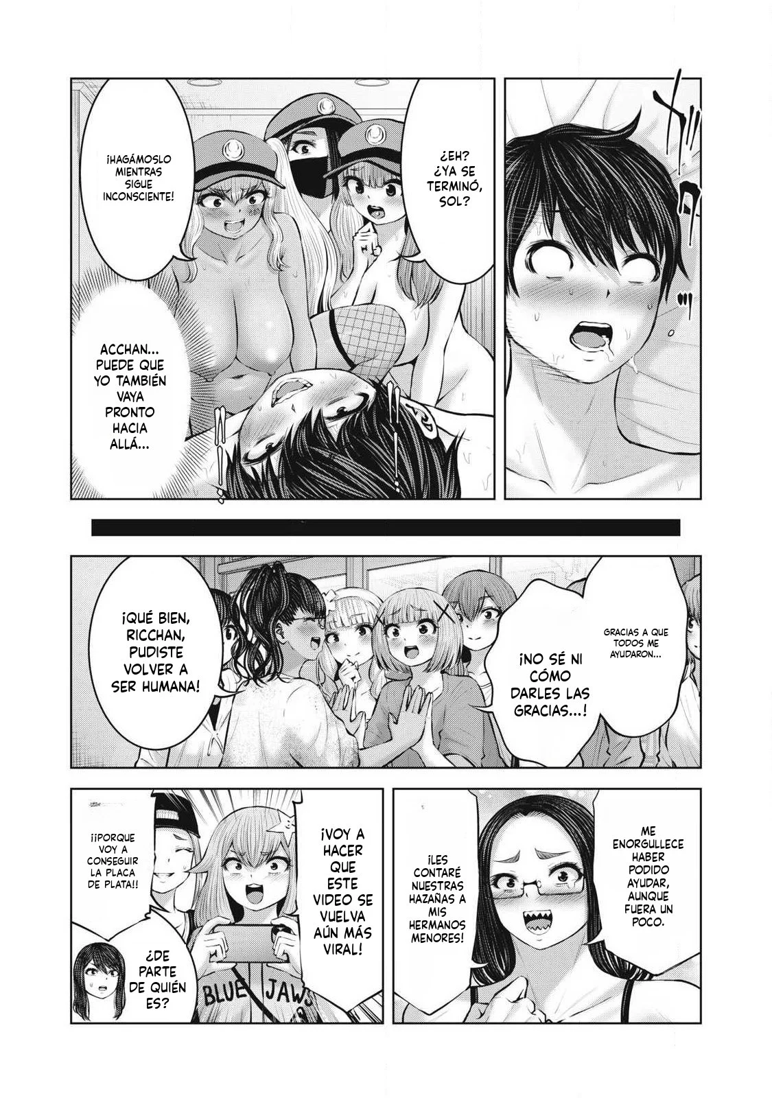 ZOMBIE SEKAI DE HAREM WO TSUKUROU Capitulo 29.1 página 8