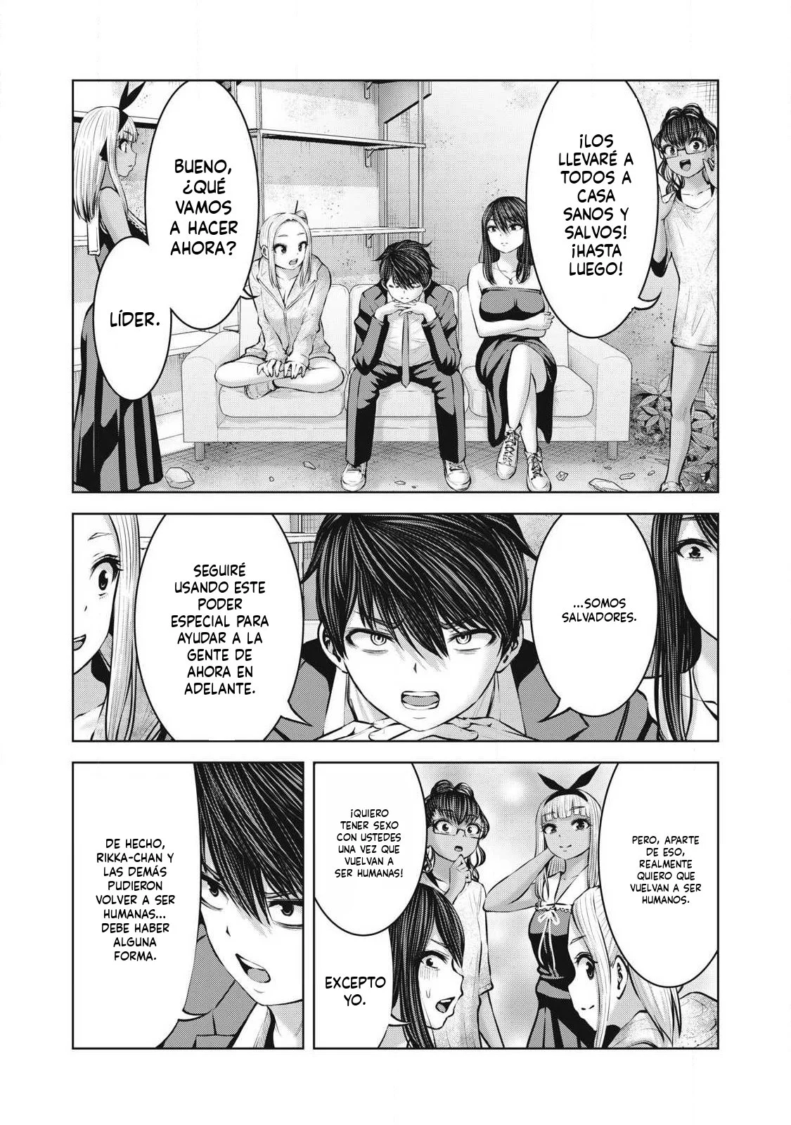 ZOMBIE SEKAI DE HAREM WO TSUKUROU Capitulo 29.1 página 9