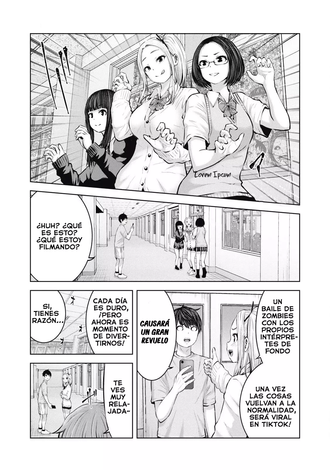 ZOMBIE SEKAI DE HAREM WO TSUKUROU Capitulo 3 página 18