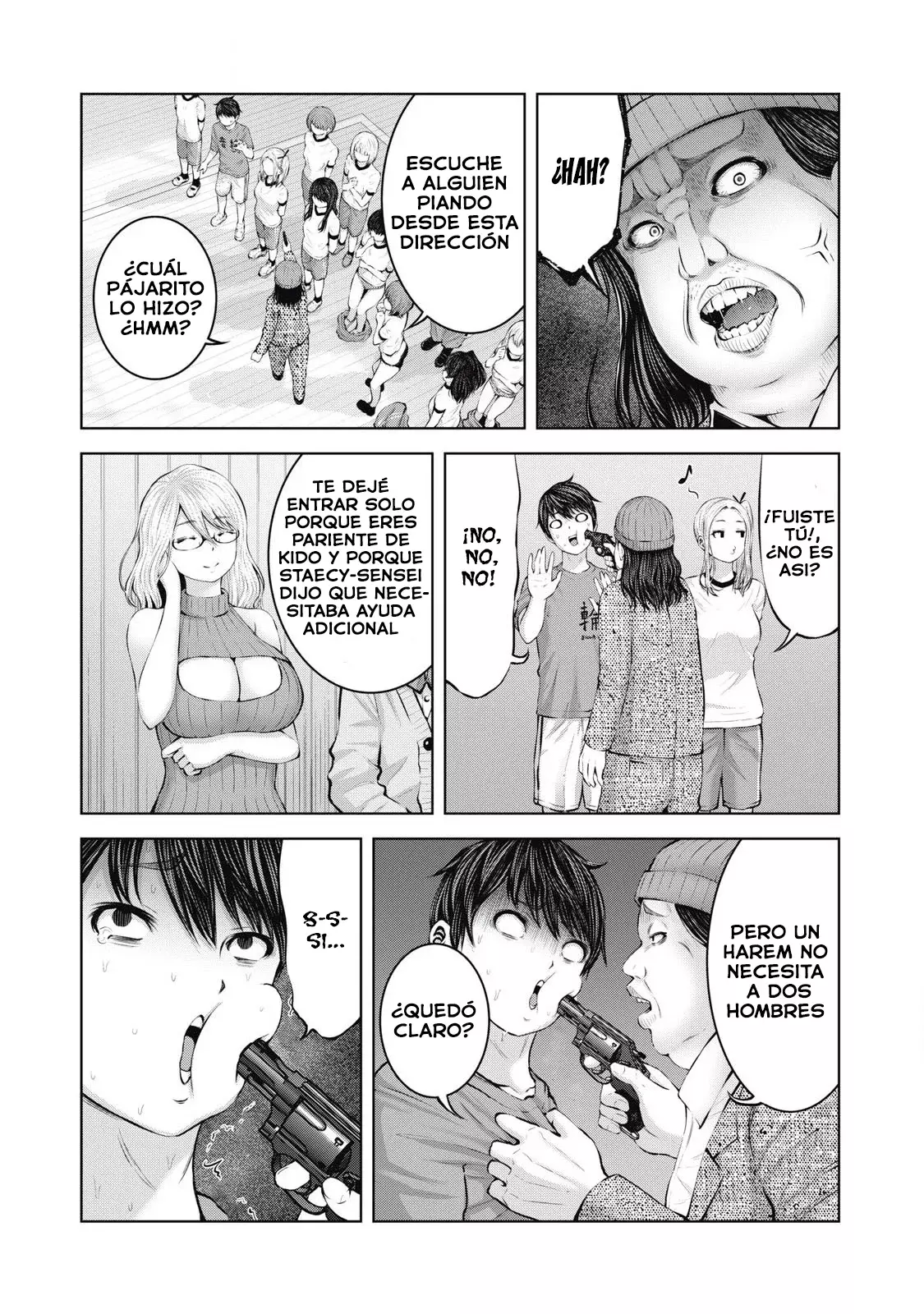 ZOMBIE SEKAI DE HAREM WO TSUKUROU Capitulo 3 página 8
