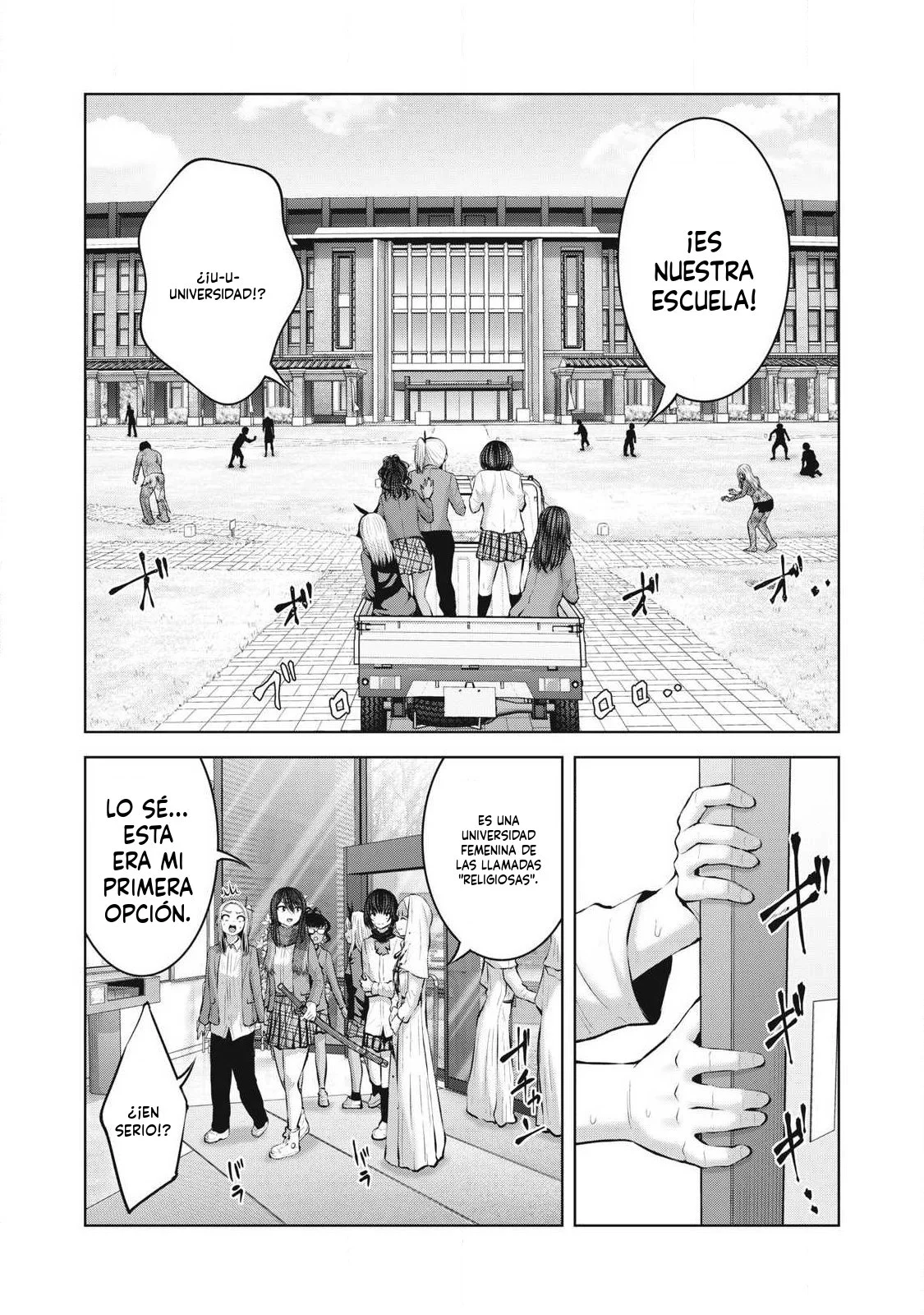 ZOMBIE SEKAI DE HAREM WO TSUKUROU Capitulo 30.1 página 11