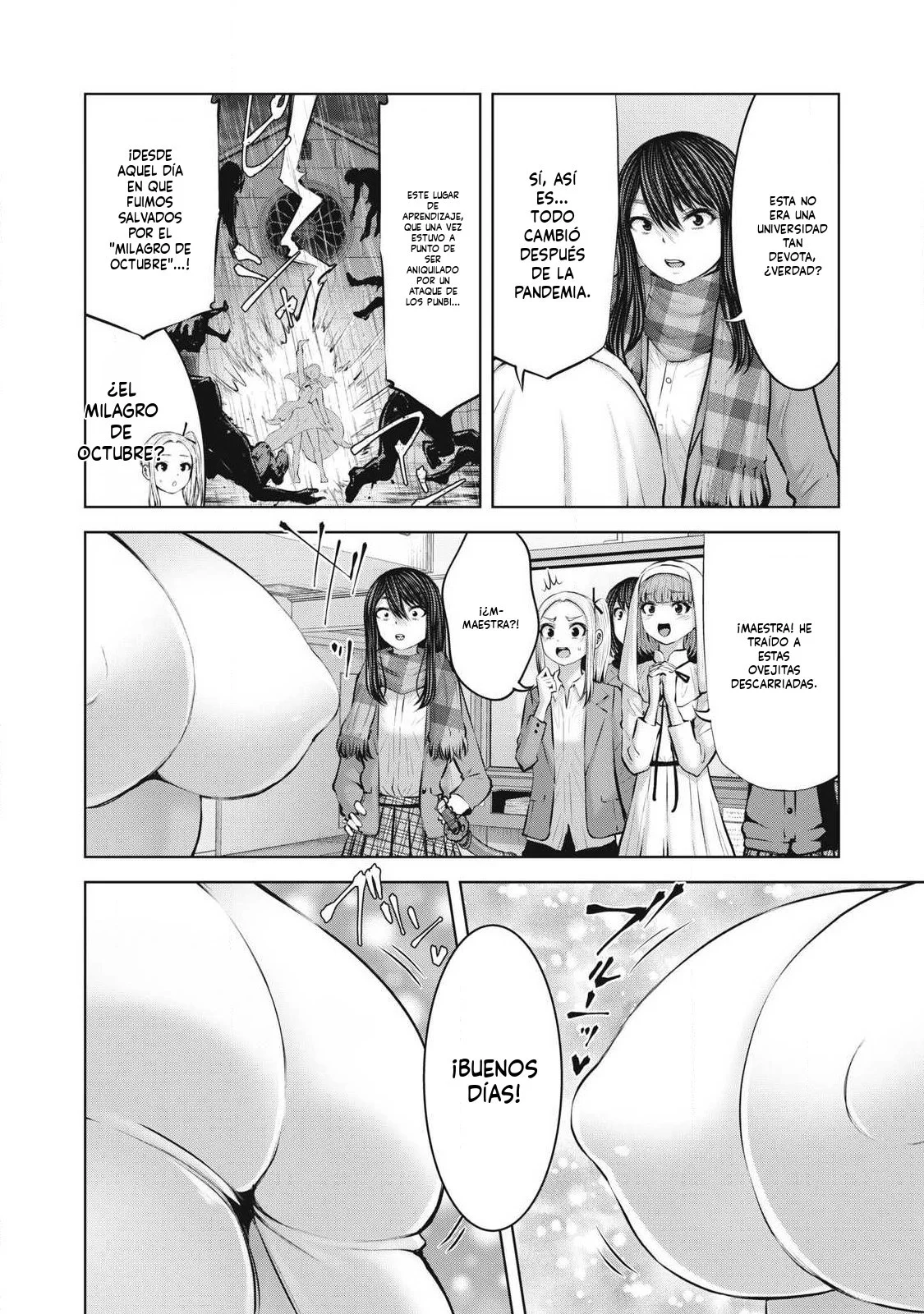 ZOMBIE SEKAI DE HAREM WO TSUKUROU Capitulo 30.1 página 12