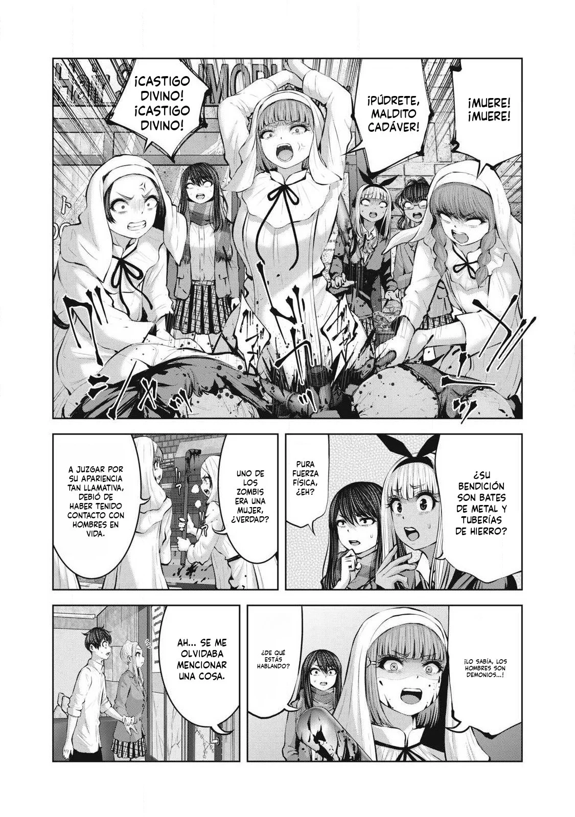 ZOMBIE SEKAI DE HAREM WO TSUKUROU Capitulo 30.1 página 4