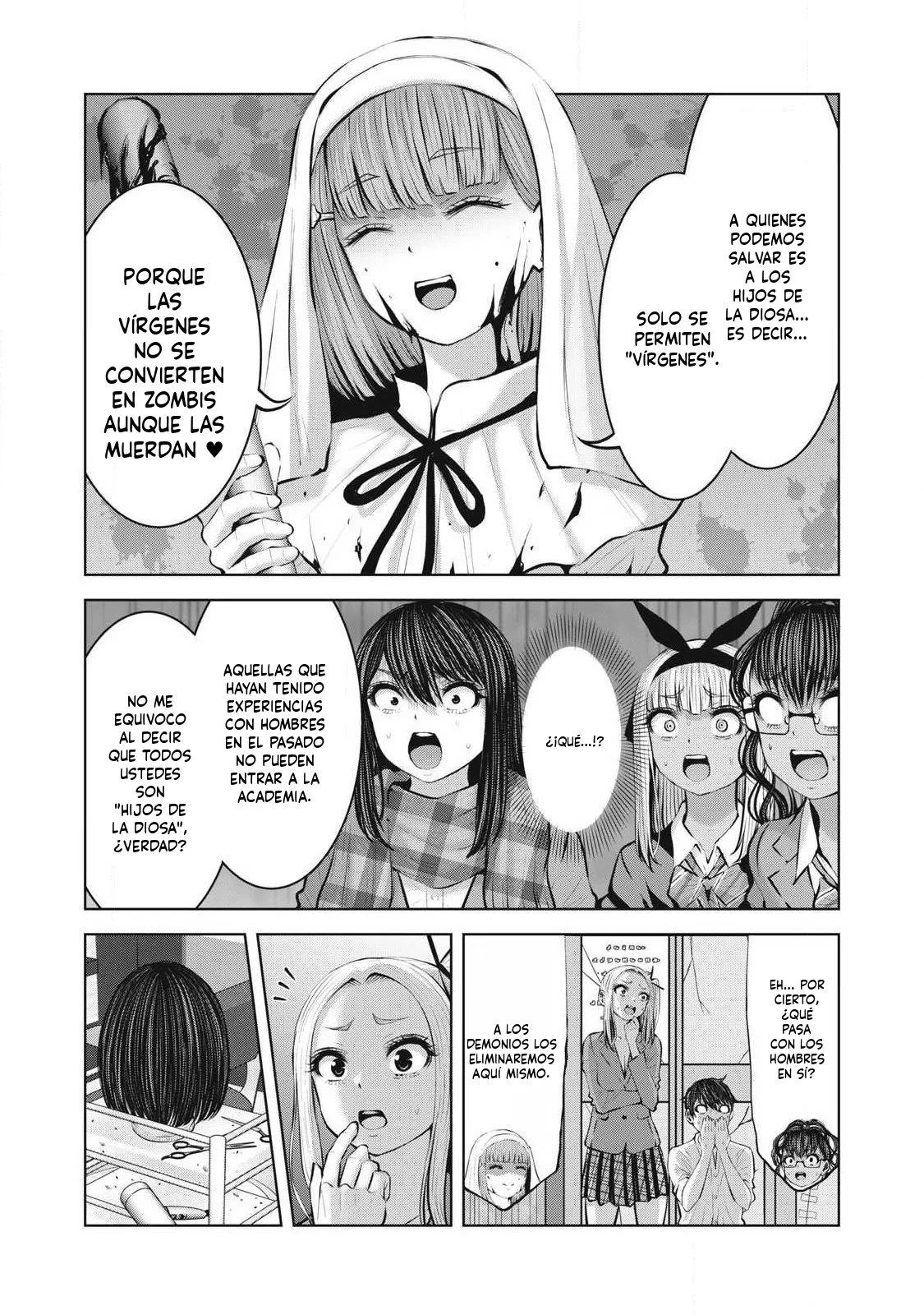 ZOMBIE SEKAI DE HAREM WO TSUKUROU Capitulo 30.1 página 5