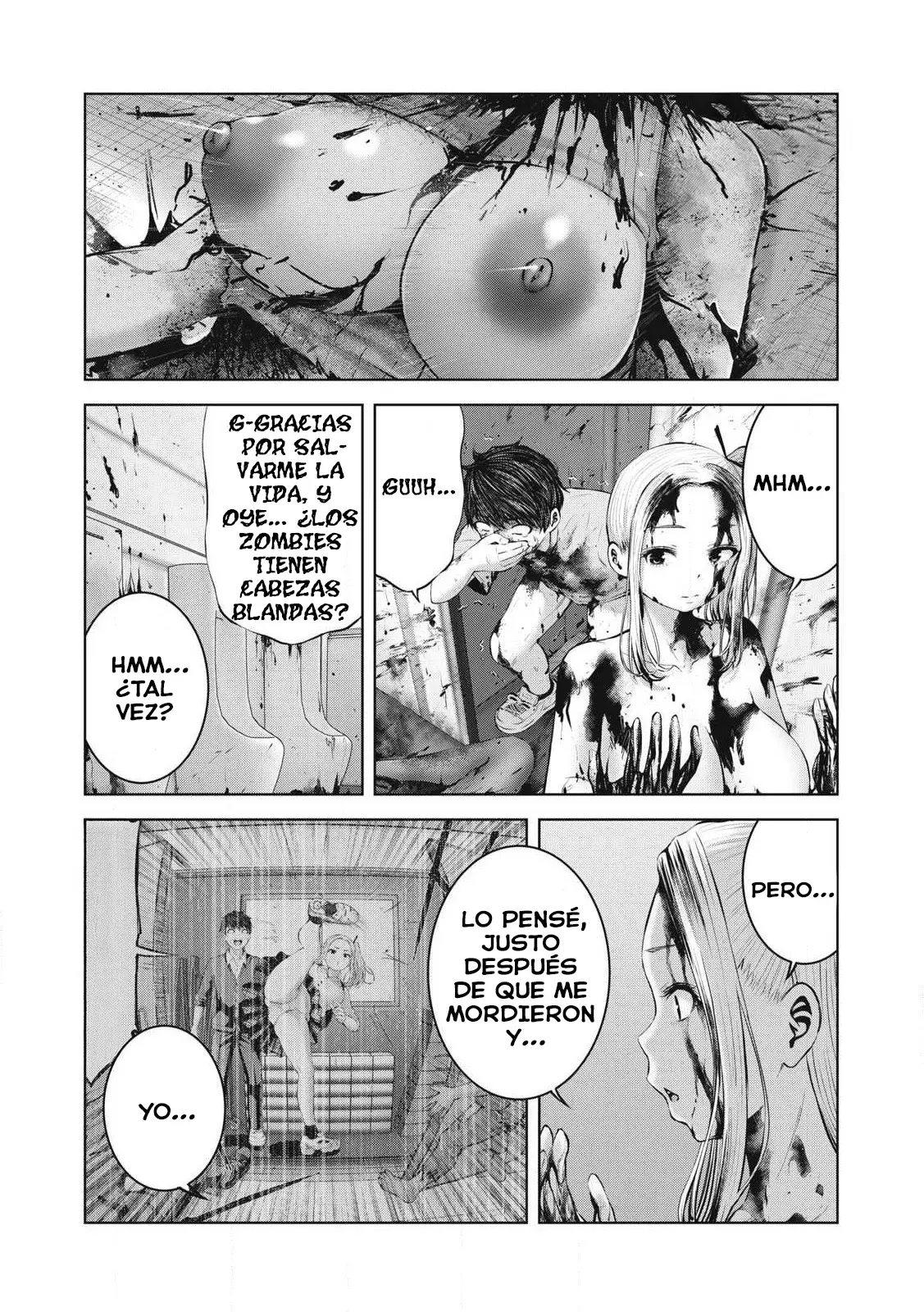 ZOMBIE SEKAI DE HAREM WO TSUKUROU Capitulo 4 página 15